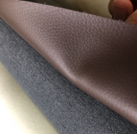 Cuir synthétique PU - pour l'ameublement - Chaise / Canapé / Intérieur de yacht - Démonstration - Cuir synthétique PU-0,9mm±0,1mm pour l'ameublement - Chaise / Canapé / Intérieur de yacht